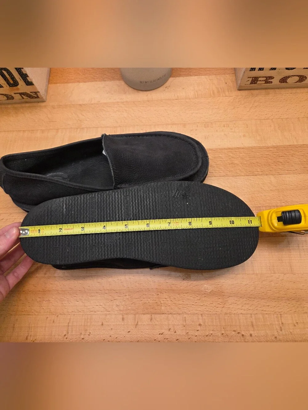 Rainbow Sandals Comfort Classics Premier Black Leather Loafer Men's Size 10